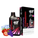 سيجارة تريكس بار نكهة عنب & فراولة ايس 6500 نفخة