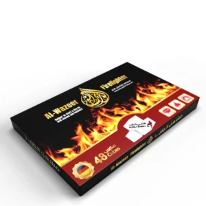 مشعل فحم مكعبات الوزير 48 مكعبًا