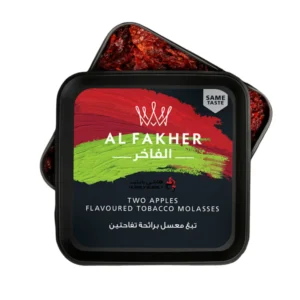 معسل الفاخر نكهة تفاحتين اشقر 1 كيلو